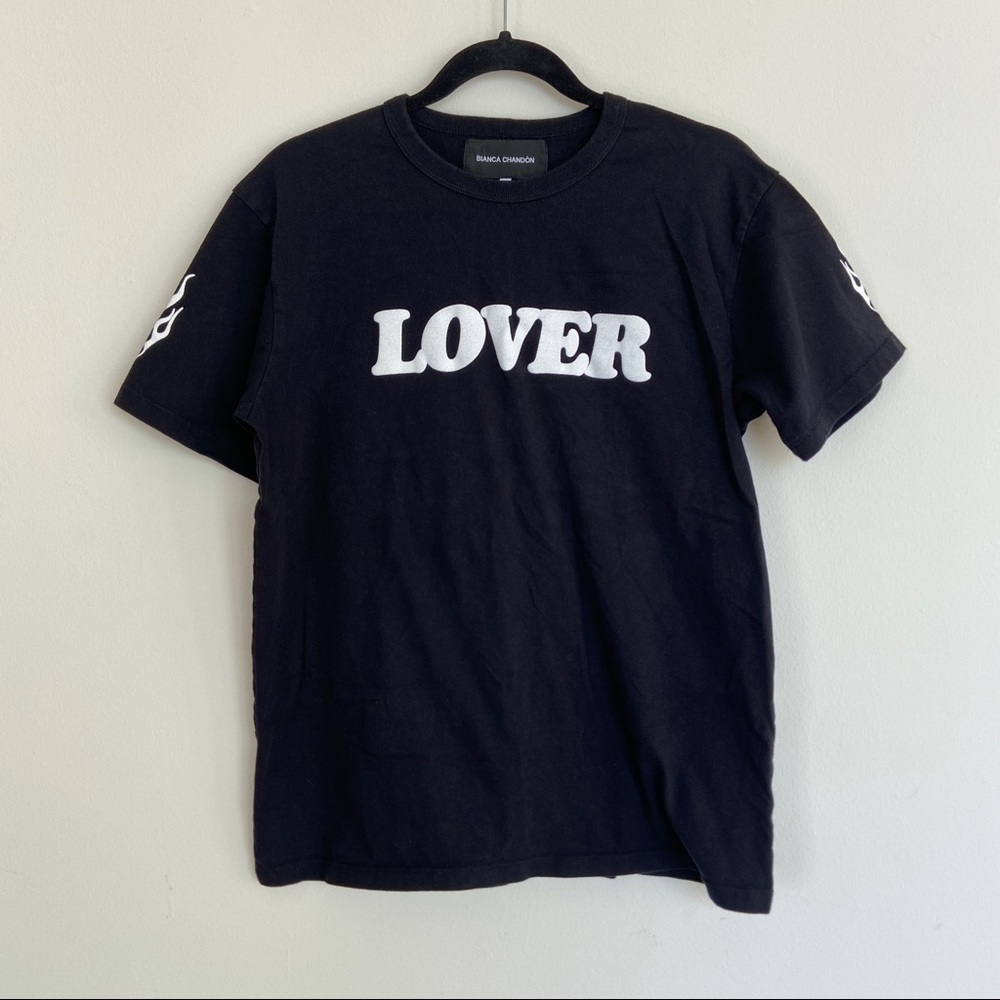Bianca chandon lover graphic tshirts in black🖤
Dead stock🖤
Size is mediu…